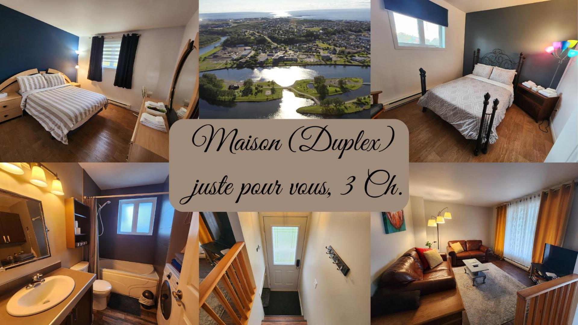 Maison St-Raymond Duplex Matane Exterior photo